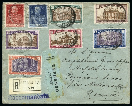 Stamp of Italy » Italy and Areas Collections and Lots 1854-1957, Group of 83 covers/stationery, much of 