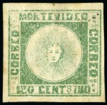 Stamp of Uruguay 1856-1973, Attractive mint and used collection in 