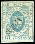 Stamp of Colombia 1859-1993, Attractive collection in Scott album sh