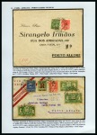 Stamp of Brazil 1927-59, AIRMAIL Exhibition collection neatly moun