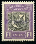 Stamp of Dominican Republic 1901-06 Coat-of-Arms 1/2c and 1p two mint singles 