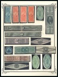 Stamp of United States REVENUES: 1858-1950 Accumulation of mint & used in
