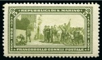 Stamp of Italy » San Marino 1894-1943, Collection in medium-small stockbook of