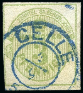 Stamp of German States » Hannover 1850-60, Attractive specialised collection neatly 