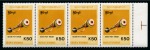 Stamp of Burma 1998-2000 MYANMAR: Traditional Burmese Musical Instruments - Complete issue of 6 values in 25 MNH sets (in strips and blocks)