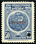 Stamp of Peru American Banknote Specimens: Attractive & large du