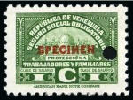 Stamp of Venezuela American Banknote Specimens: Attractive & large du