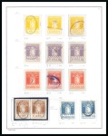 Stamp of Greenland 1905-45, Attractive specialized study collection o
