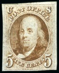 Stamp of United States 1847-1964, Attractive and valuable collection hous