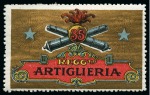 Stamp of Large Lots and Collections 1914-1962, VIGNETTES: Superb collection on WAR vig
