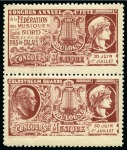 Stamp of Large Lots and Collections 1900-2000, Important VIGNETTES lot ordered by them