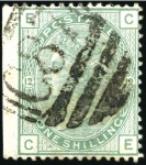 Stamp of Dominican Republic BRITISH OFFICES: 1876-81 Great Britain Used in the