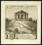 Stamp of Olympics » Pierre de Coubertin and the IOC Historical Archive of Pierre de CoubertinThe f