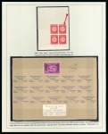 Stamp of Israel » Israel 1948 "Doar Ivri" Artist's Drawings Highly Important Collection of Doar Ivri Artist's 