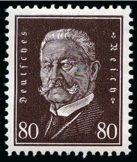 Stamp of Germany » German Empire 1928 "Reichspräsidenten" set of 13, mint nh, fine 