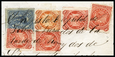 Stamp of Bolivia 1808-82, Collection of fiscal documents, mostly wi