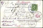 Stamp of Russia » Ship Mail » Ship Mail in the Arctic and Northern Russia - Sea Mail 1902 Postcard from Gothenburg to the Captain of sh