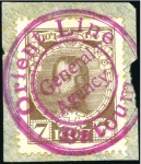 Stamp of Russia » Ship Mail » Collections, accumulations and literature CANCELS 1900-15 ca. ranges of maritime cachets on 