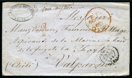 Stamp of France GUERRE DE CRIMEE
Flotte du Pacifique - Siège de P