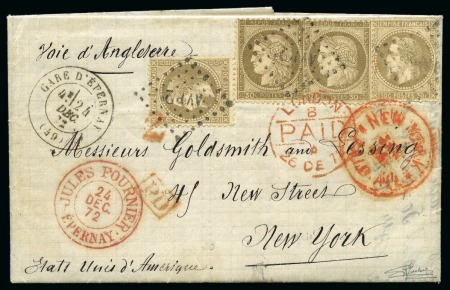 Stamp of France Lettre avec jolie en-tête "Vins de Champagne Jules