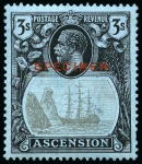 Stamp of Ascension COLLECTIONS: 1922-46, SPECIMENS complete group unt