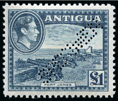 Stamp of Antigua & Barbuda COLLECTIONS: 1884-1966, Mint collection with SPECI