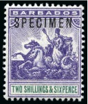 Stamp of Barbados COLLECTIONS: 1875-1961, Mint collection on stockpa
