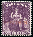 Stamp of Barbados COLLECTIONS: 1875-1961, Mint collection on stockpa