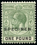 Stamp of Bahamas COLLECTIONS: 1884-1965, Mint collection on stockpa
