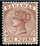 Stamp of Bahamas COLLECTIONS: 1884-1965, Mint collection on stockpa