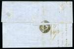 Stamp of Palestine and Holy Land » Palestine French Levant Offices TULSCHA Lettre pour Constantinople avec rare càd p