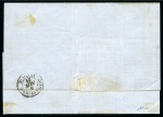 Stamp of Palestine and Holy Land » Palestine French Levant Offices VARNA Lettre pour Constantinople avec 10c +40c Emp
