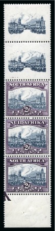 Stamp of Rarities of the World SOUTH AFRICA
1930-44 2d vertical strip of five