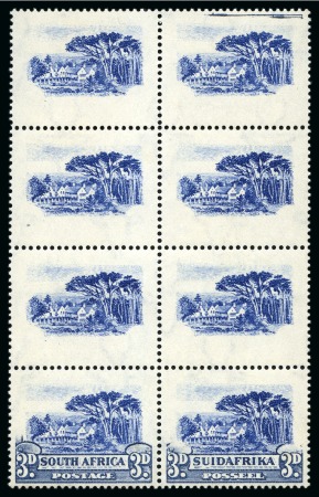 Stamp of South Africa » Union & Republic of South Africa SOUTH AFRICA1930-44 3d Blue Groote Schuur, fou