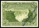 Stamp of Rarities of the World RHODESIA

1905 Victoria Falls Waterlow imperfora