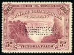 Stamp of Rarities of the World RHODESIA

1905 Victoria Falls complete set of si