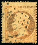 Stamp of Palestine and Holy Land » Palestine French Levant Offices METELIN Quatre timbres obl. GC5093 de Metelin : 20