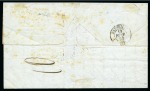 Stamp of Palestine and Holy Land » Palestine French Levant Offices METELIN Rarissime lettre datée Metelin 6 février 1