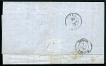 Stamp of Palestine and Holy Land » Palestine French Levant Offices RHODES Lettre pour la Grèce avec càd Rhodes 26 dec
