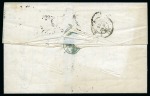 Stamp of Palestine and Holy Land » Palestine French Levant Offices ALEP Lettre datée Alep 27 septembre 1852 pour Mars