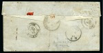 Stamp of Palestine and Holy Land » Palestine French Levant Offices PORT SAID Lettre pour l'Italie avec deux 10c Empir