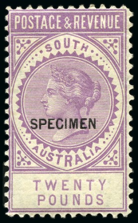 Stamp of Australia » South Australia COLLECTIONS: 1883-1904, Mint collection incl. repr