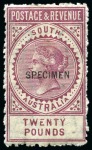 Stamp of Australia » South Australia COLLECTIONS: 1883-1904, Mint collection incl. repr