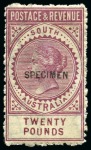Stamp of Australia » South Australia COLLECTIONS: 1883-1904, Mint collection incl. repr