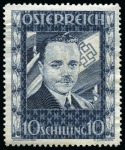 Stamp of Austria 1850-2004, Mint collection in 3 albums, starting w