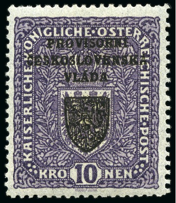 Stamp of Czechoslovakia 1918-2016 CZECHOSLOVAKIA I + II / BOHEMIA & MORAVI