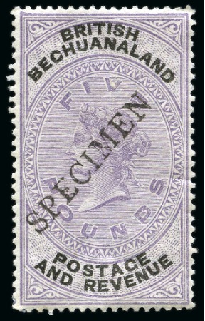 Stamp of Bechuanaland » British Bechuanaland COLLECTIONS: 1888-1960, Mint collection on stockpa