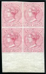 Stamp of Mauritius » Later Issues 1863-72 Crown CC imperforate Imprimaturs on waterm