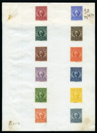 Stamp of Mauritius » Later Issues 1899 La Bourdonnais 15c, De La Rue Appendix sheet 