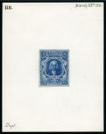 Stamp of Mauritius » Later Issues 1899 La Bourdonnais paste-up essay for 18c value w